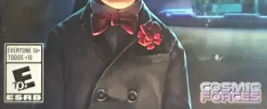 Goosebumps: Dead of Night, the ESRB box on its front