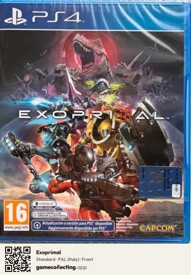 Exoprimal PlayStation 4, Italy box front