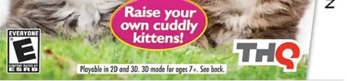 Purr Pals: Purrfection, the ESRB box on its front