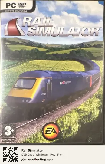 Rail Simulator Computer, PAL box front