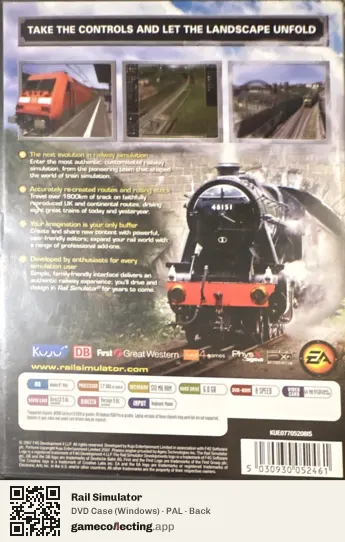 Rail Simulator Computer, PAL box back