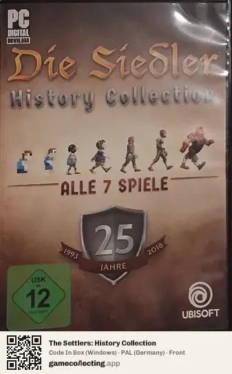 The Settlers: History Collection Computer, Germany box front