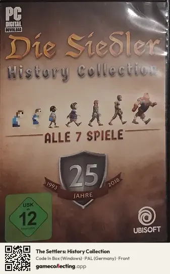 The Settlers: History Collection Computer, Germany box front