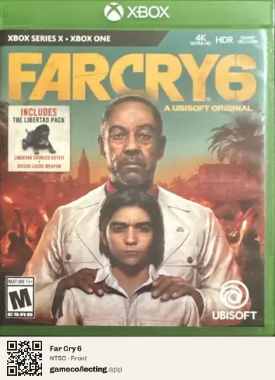 Far Cry 6 Xbox One, NTSC box front