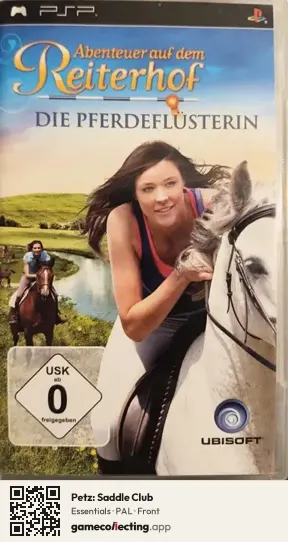 Petz: Saddle Club PlayStation Portable, PAL box front