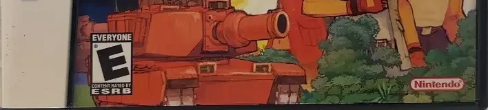 Advance Wars: Dual Strike, the ESRB box on its front