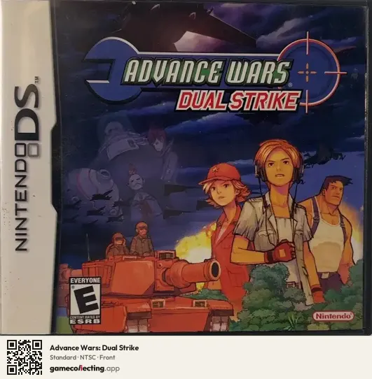 Advance Wars: Dual Strike Nintendo DS, NTSC box front