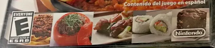 Personal Trainer: Cooking, the ESRB box on its front