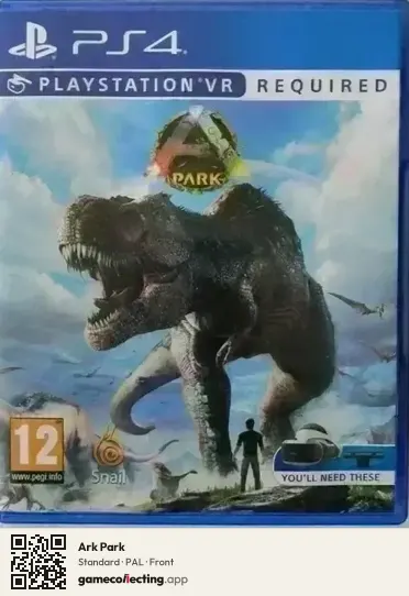 Ark Park PlayStation 4, PAL box front