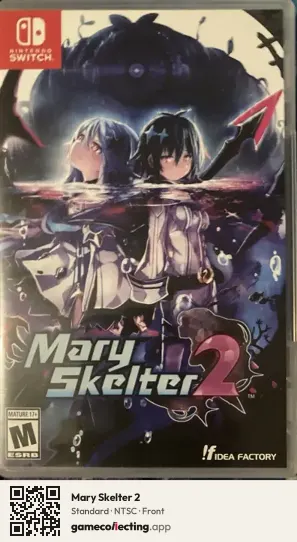 Mary Skelter 2 Nintendo Switch, NTSC box front