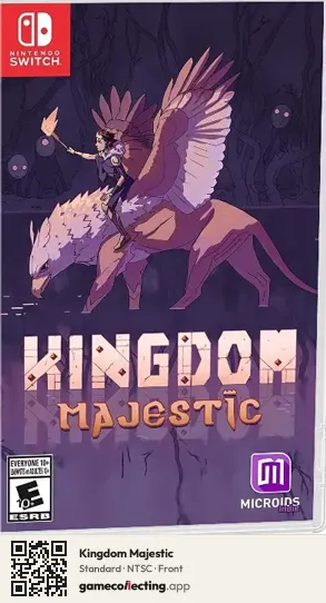 Kingdom Majestic Nintendo Switch, NTSC box front