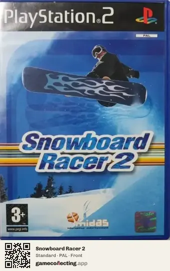 Snowboard Racer 2 PlayStation 2, PAL box front