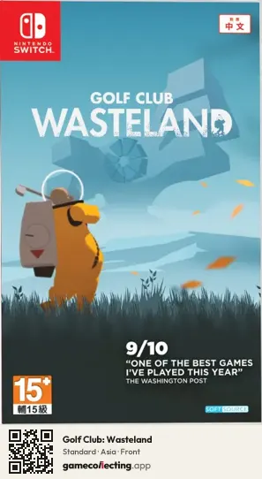 Golf Club: Wasteland Nintendo Switch, Asia box front