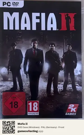 Mafia II Computer, Germany box front
