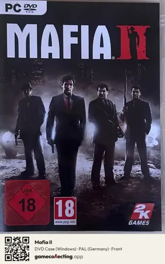 Mafia II Computer, Germany box front