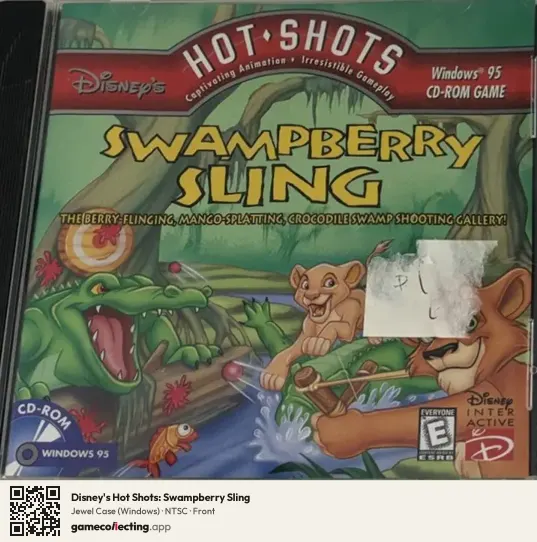 Disney's Hot Shots: Swampberry Sling Computer, NTSC box front