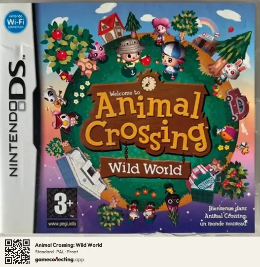 Animal Crossing: Wild World Nintendo DS, PAL box front