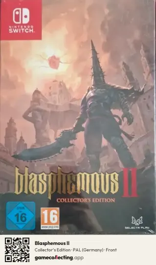 Blasphemous II Nintendo Switch, Germany box front