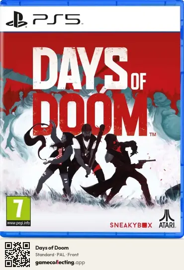Days of Doom PlayStation 5, PAL box front