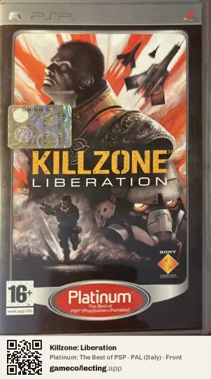 Killzone: Liberation PlayStation Portable, Italy box front