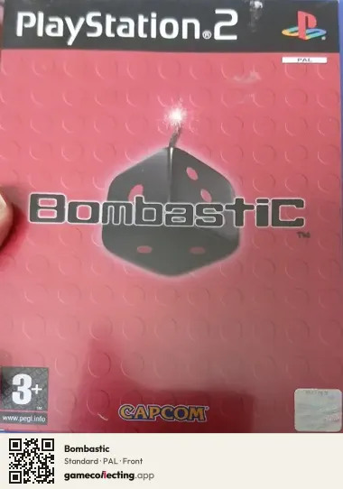 Bombastic PlayStation 2, PAL box front