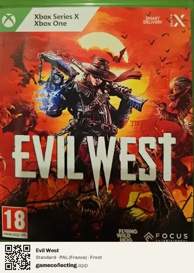 Evil West Xbox Series X, France box front