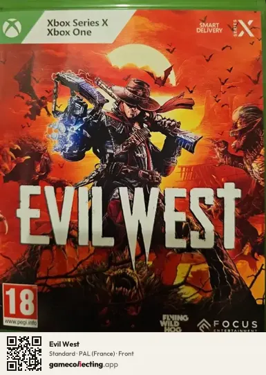 Evil West Xbox Series X, France box front
