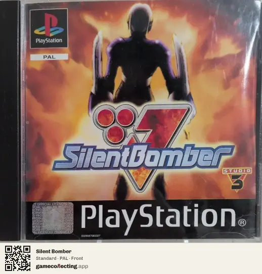 Silent Bomber PlayStation, PAL box front