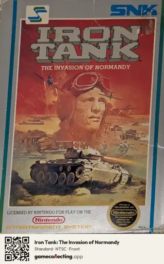 Iron Tank: The Invasion of Normandy Nintendo Entertainment System, NTSC box front