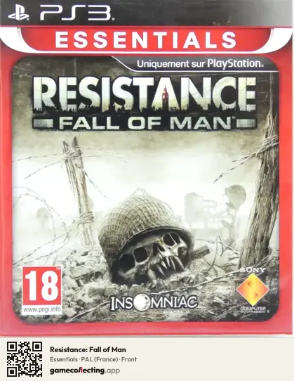Resistance: Fall of Man PlayStation 3, France box front