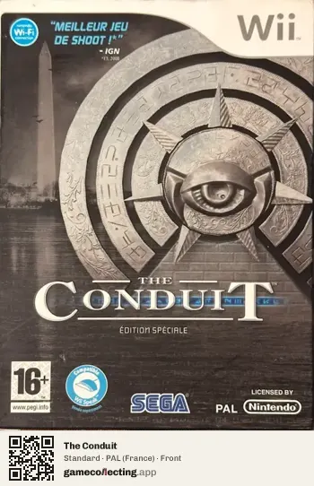 The Conduit Nintendo Wii, France box front