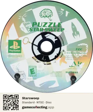 Starsweep PlayStation, NTSC disc