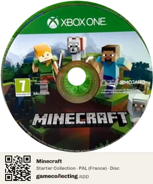 Minecraft Xbox One, PAL disc