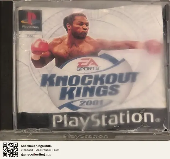 Knockout Kings 2001 PlayStation, France box front