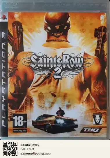 Saints Row 2 PlayStation 3, PAL box front