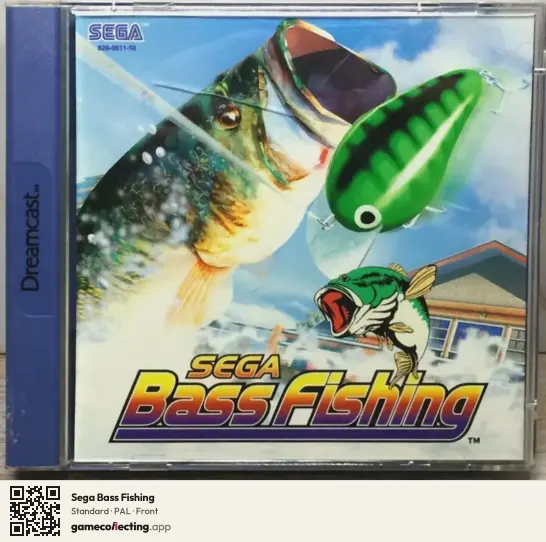 Sega Bass Fishing Sega Dreamcast, PAL box front