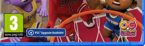 NBA Bounce, the PEGI square on its front