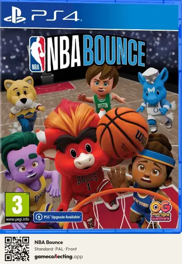 NBA Bounce PlayStation 4, PAL box front