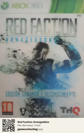 Red Faction: Armageddon Xbox 360, Germany box front