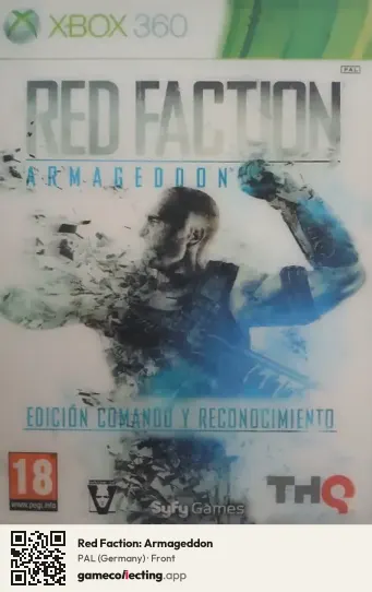 Red Faction: Armageddon Xbox 360, Germany box front
