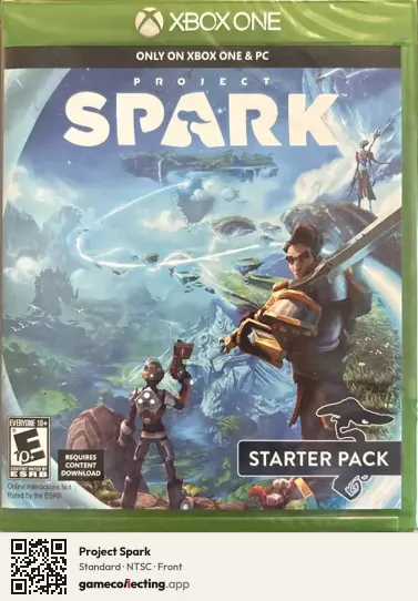 Project Spark Xbox One, NTSC box front
