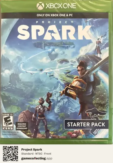 Project Spark Xbox One, NTSC box front