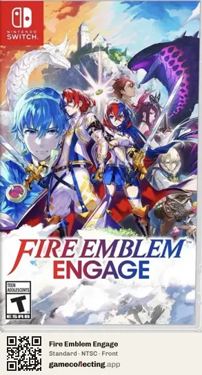 Fire Emblem Engage Nintendo Switch, NTSC box front