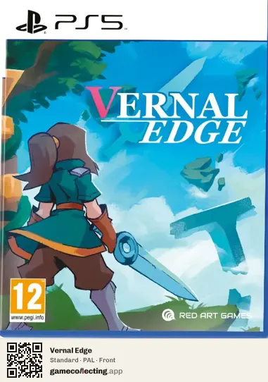 Vernal Edge PlayStation 5, PAL box front