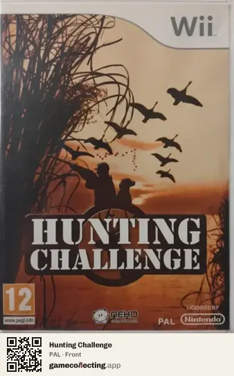 Hunting Challenge Nintendo Wii, PAL box front