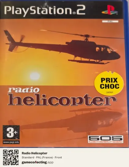 Radio Helicopter PlayStation 2, France box front