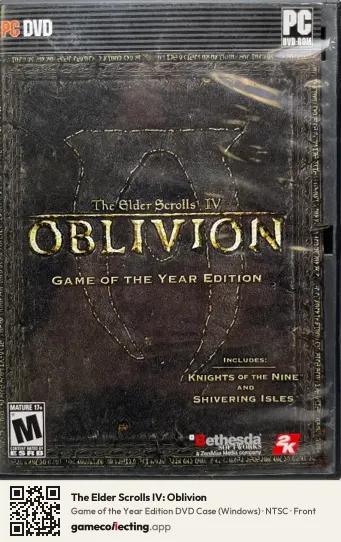The Elder Scrolls IV: Oblivion Computer, NTSC box front