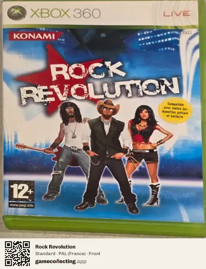 Rock Revolution Xbox 360, France box front