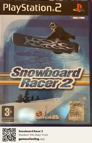Snowboard Racer 2 PlayStation 2, Italy box front