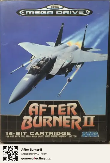 After Burner II Sega Mega Drive / Genesis, PAL box front